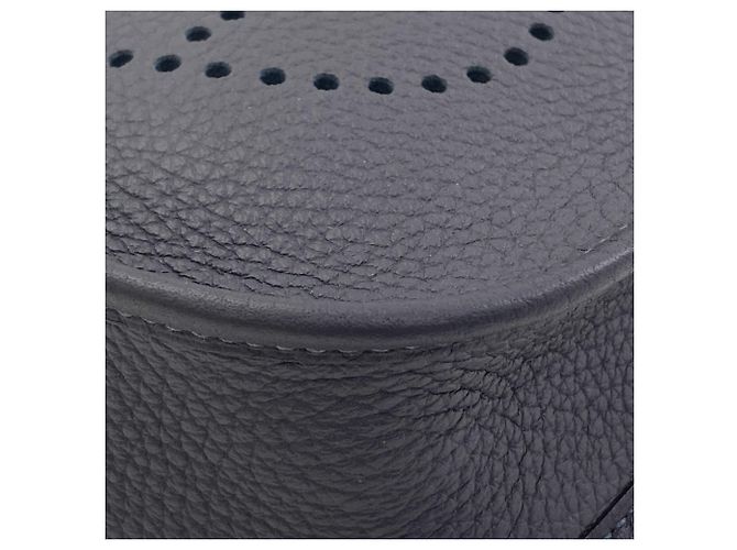 Hermès Borsa a tracolla Hermes Evelyne TPM Blu navy - vista 12