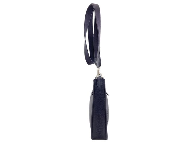 Hermès Borsa a tracolla Hermes Evelyne TPM Blu navy - vista 3