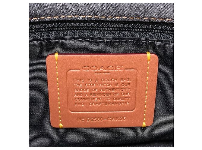 Coach CAK36 Faye Schultertasche mit Kordzug Braun - Ansicht 6