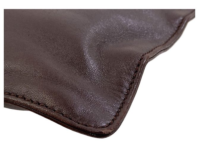 Borsa Loewe Square Anagram Marrone scuro - vista 12