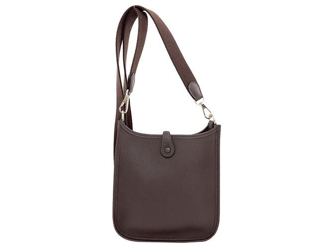 Hermès Hermes Evelyne TPM Schultertasche Dunkelbraun - Ansicht 2