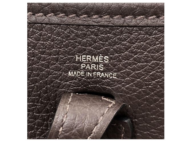 Hermès Hermes Evelyne TPM Schultertasche Dunkelbraun - Ansicht 6