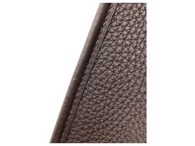 Hermès Hermes Evelyne TPM Schultertasche Dunkelbraun - Ansicht 8