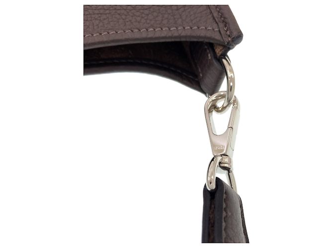 Hermès Hermes Evelyne TPM Schultertasche Dunkelbraun - Ansicht 9
