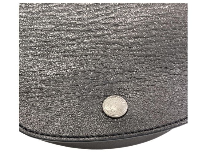 Longchamp Le Pliage Cuir 2-Way Lederhandtasche Schwarz - Ansicht 12