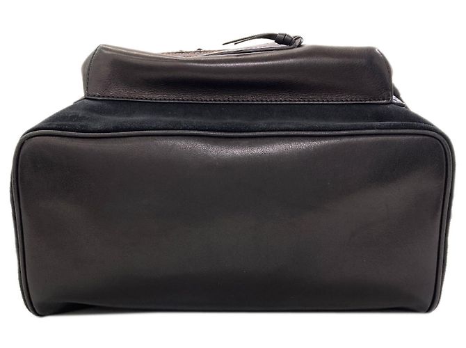 Coach Rucksack aus schwarzem Leder - Ansicht 4