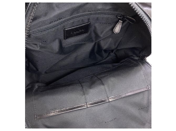 Coach Rucksack aus schwarzem Leder - Ansicht 5