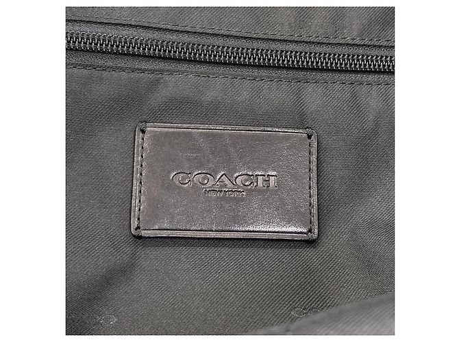 Coach Rucksack aus schwarzem Leder - Ansicht 7