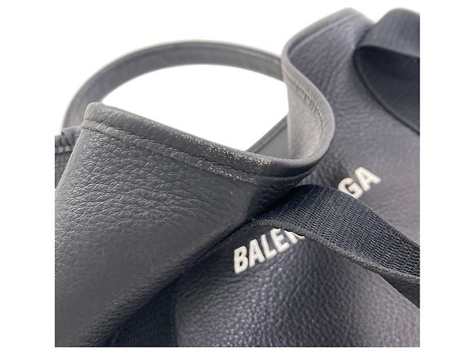 Borsa Cabas Balenciaga 339933 Navy Nero - vista 8