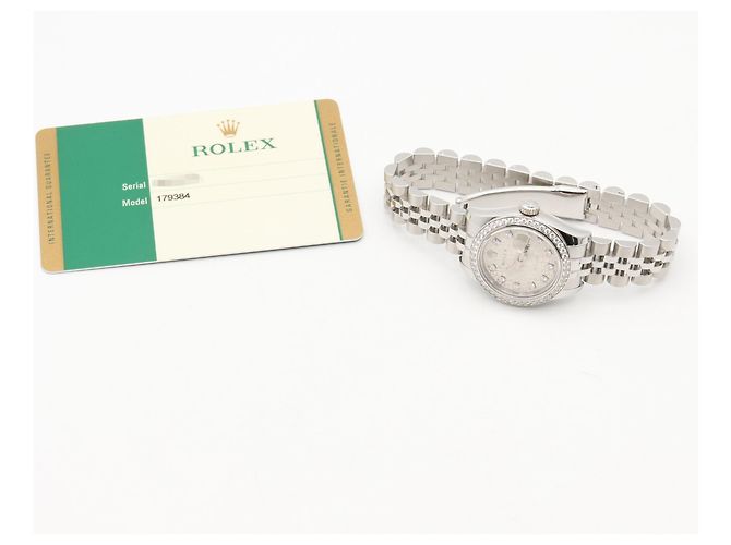 Reloj para mujer Rolex Datejust Bisel de Diamantes - vista 10