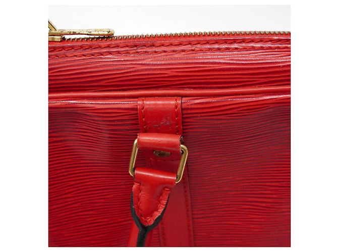 Borsetta Louis Vuitton in pelle Epi Rosso - vista 10