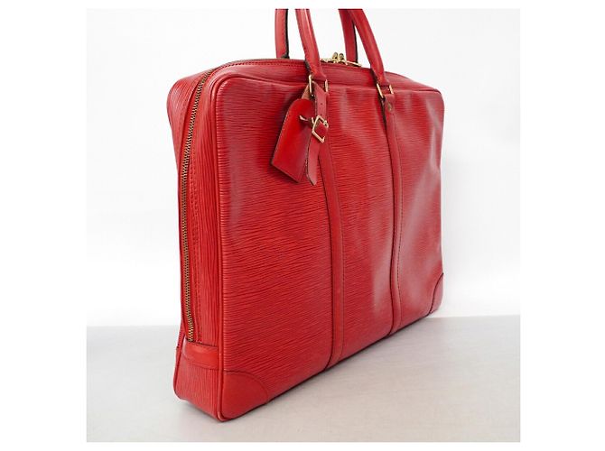 Borsetta Louis Vuitton in pelle Epi Rosso - vista 2