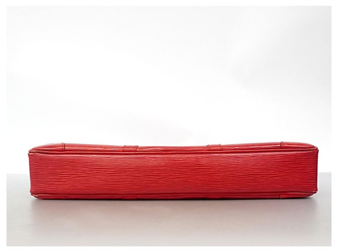 Borsetta Louis Vuitton in pelle Epi Rosso - vista 3