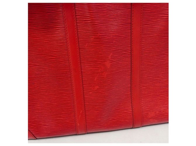Borsetta Louis Vuitton in pelle Epi Rosso - vista 9