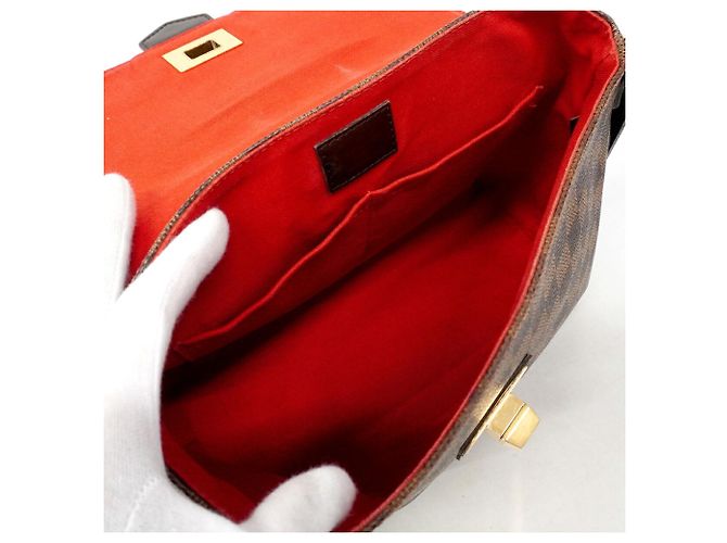 Borsa a tracolla Louis Vuitton Damier Buzas Roseberry Damier ebene - vista 4