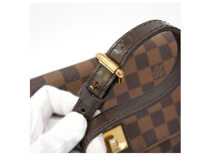 Borsa a tracolla Louis Vuitton Damier Buzas Roseberry Damier ebene - vista 7