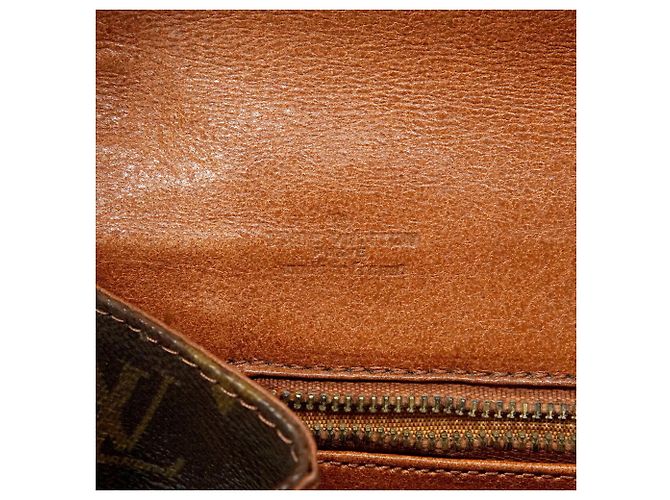 Louis Vuitton Monogram Pochette Dam PM Clutch Bag Marron - vue 5