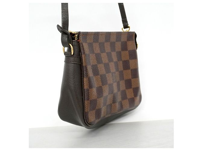 Louis Vuitton Damier Trousse Makeup Bag/Pouch N51982 Ebene Damier ebene - vista 2