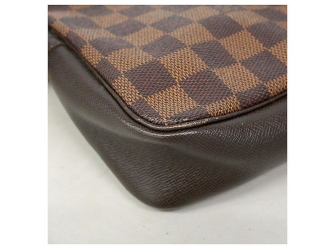 Louis Vuitton Damier Trousse Makeup Bag/Pouch N51982 Ebene Damier ebene - vista 6