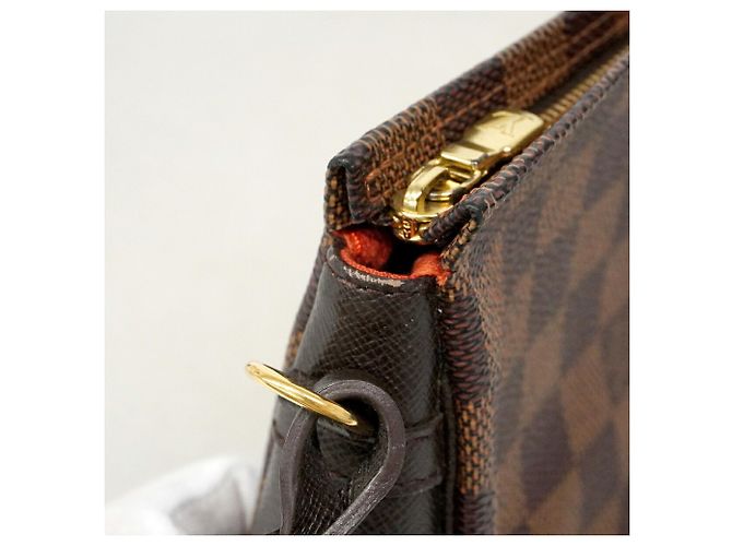 Louis Vuitton Damier Trousse Makeup Bag/Pouch N51982 Ebene Damier ebene - vista 7