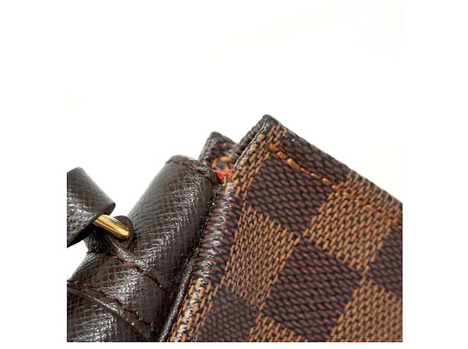Louis Vuitton Damier Trousse Makeup Bag/Pouch N51982 Ebene Damier ebene - vista 8