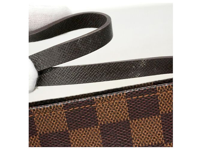 Louis Vuitton Damier Trousse Makeup Bag/Pouch N51982 Ebene Damier ebene - vista 9