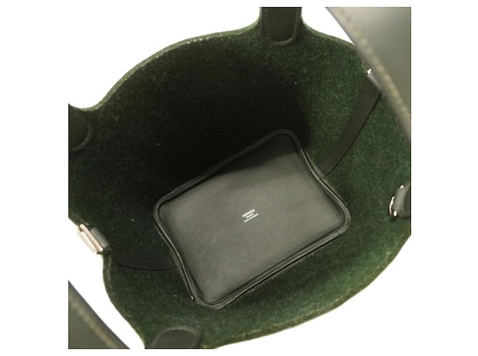 Hermès Borsa Hermes Picotin Lock PM Go Team Verde scuro - vista 4