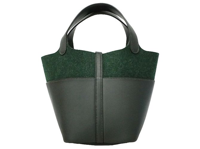 Hermès Borsa Hermes Picotin Lock PM Go Team Verde scuro - vista 7