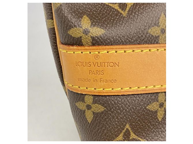 Louis Vuitton Boston Monogram Keepall Bandoulière 60 Marrone - vista 5