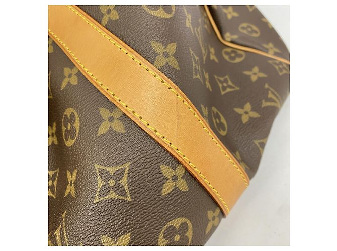 Louis Vuitton Boston Monogram Keepall Bandoulière 60 Marrone - vista 8
