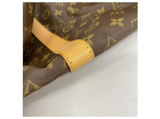 Louis Vuitton Boston Monogram Keepall Bandoulière 60 Marrone - vista 9
