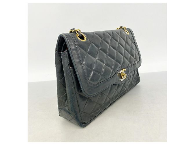 Borsa a tracolla Chanel Matelassé Nero - vista 2
