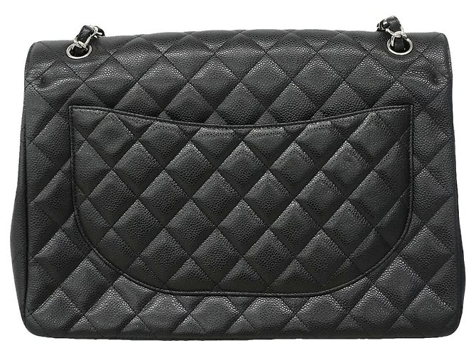 Borsa a tracolla Chanel Large Matelassé Nero - vista 11