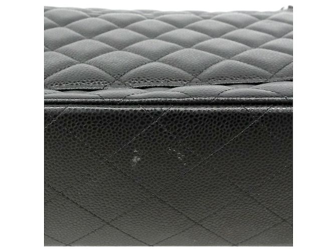 Borsa a tracolla Chanel Large Matelassé Nero - vista 7