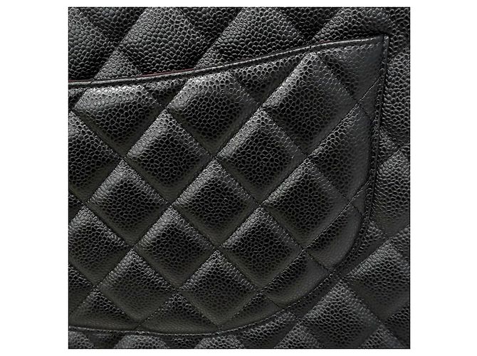 Borsa a tracolla Chanel Large Matelassé Nero - vista 9