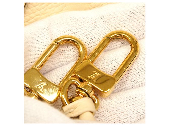 Borsa Louis Vuitton Monogram Empreinte OnTheGo EW Crudo - vista 16