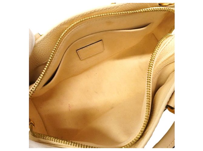 Borsa Louis Vuitton Monogram Empreinte OnTheGo EW Crudo - vista 4