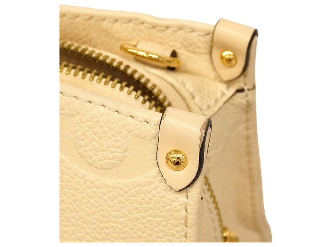 Borsa Louis Vuitton Monogram Empreinte OnTheGo EW Crudo - vista 7