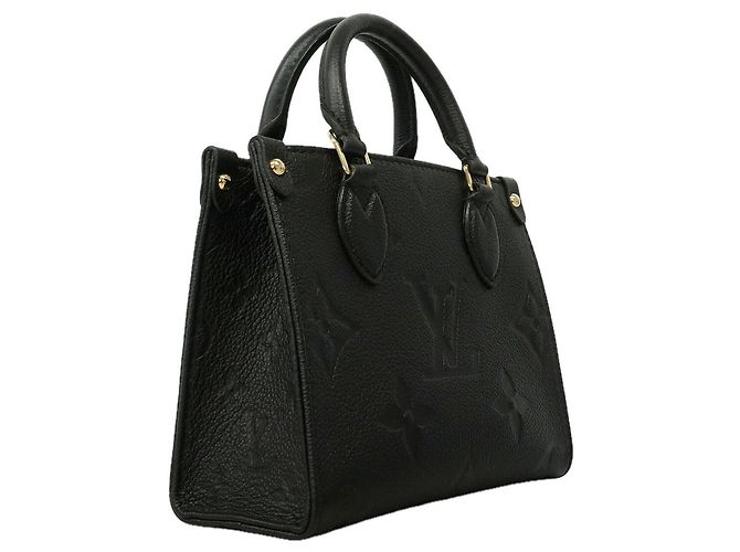 Bolso Louis Vuitton Monogram Empreinte OnTheGo BB Negro - vista 2