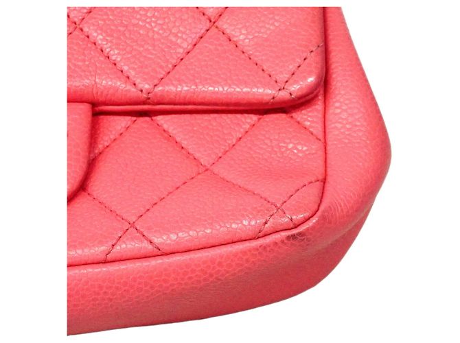 Chanel Mini Matelassé Schultertasche mit Kette Pink - Ansicht 7