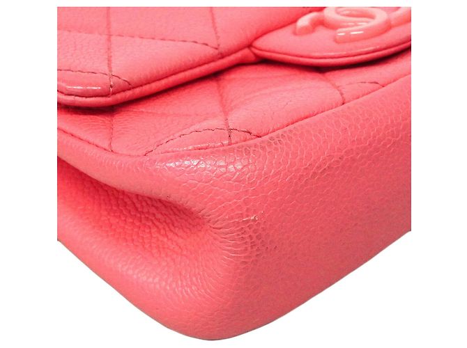 Chanel Mini Matelassé Schultertasche mit Kette Pink - Ansicht 8