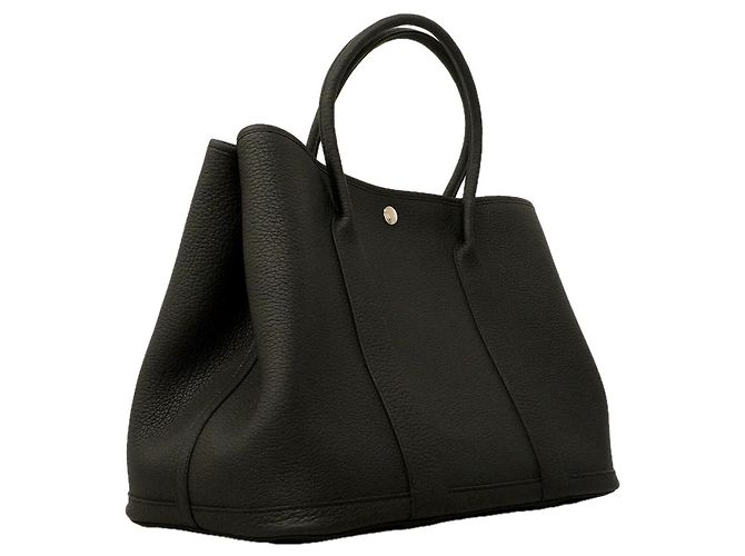 Hermès Bolso Tote Hermes Garden PM Negro - vista 2