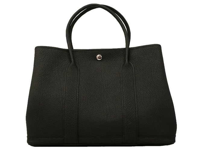 Hermès Bolso Tote Hermes Garden PM Negro - vista 6