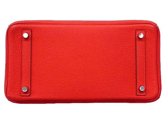 Hermès Borsa Hermes Birkin 30 Togo Bougainvillea - vista 3