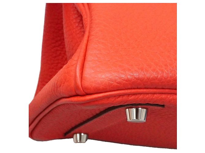 Hermès Borsa Hermes Birkin 30 Togo Bougainvillea - vista 6