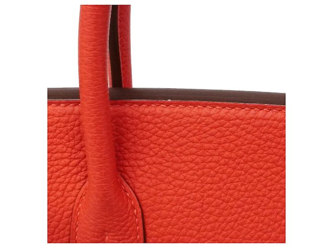 Hermès Borsa Hermes Birkin 30 Togo Bougainvillea - vista 7