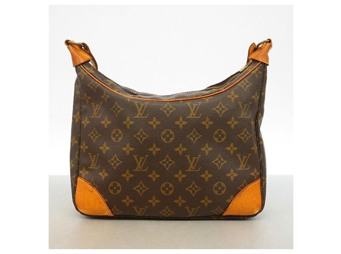 Bolso de hombro Louis Vuitton Monogram Boulogne 30 Castaño - vista 11