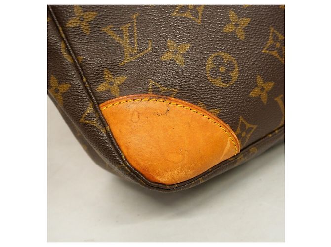 Bolso de hombro Louis Vuitton Monogram Boulogne 30 Castaño - vista 7