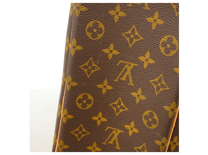 Borsa Louis Vuitton Monogram Deauville Marrone - vista 10