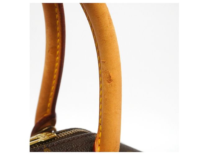 Borsa Louis Vuitton Monogram Deauville Marrone - vista 11